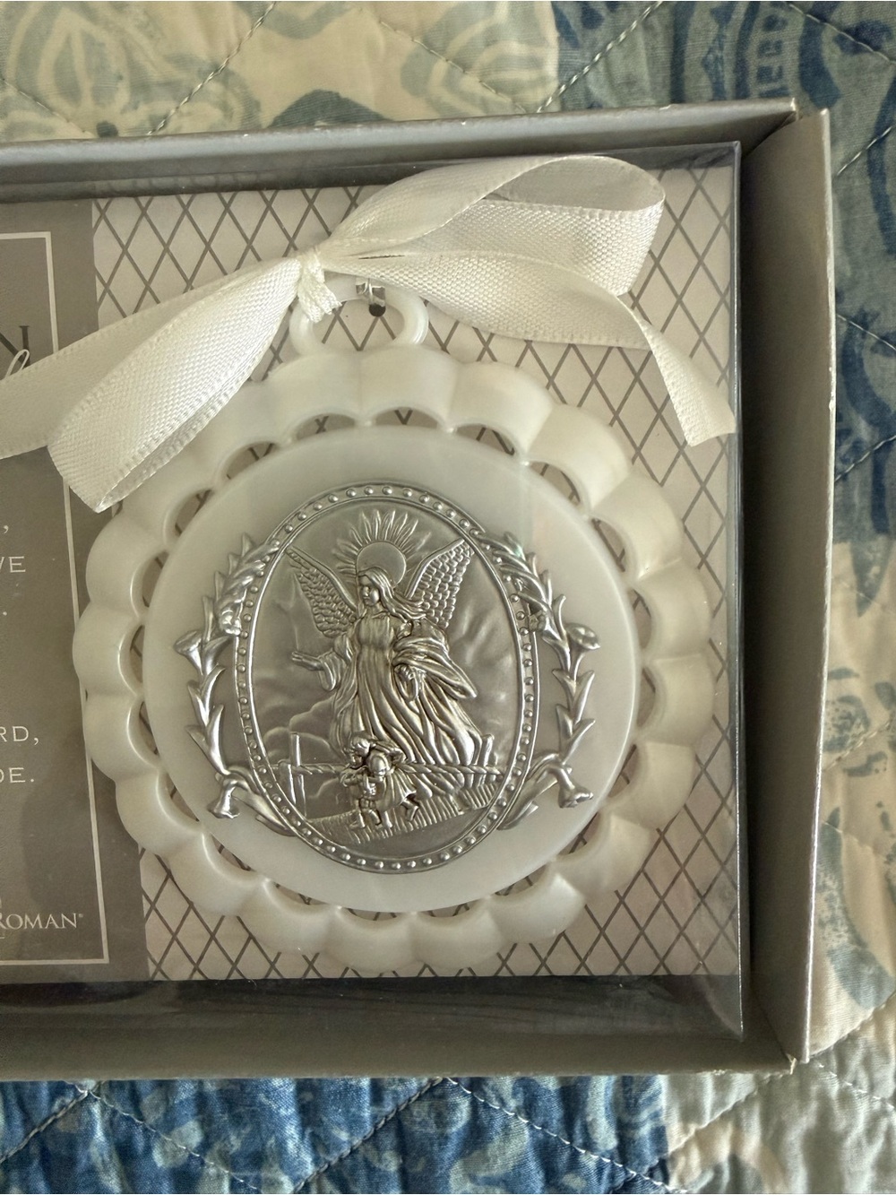 My Guardian Angel Cradle Medal